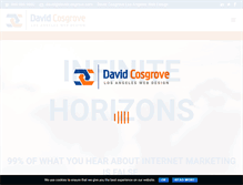 Tablet Screenshot of davidcosgrove.com